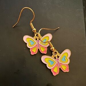 *BOGO* Colorful Butterfly Earrings
